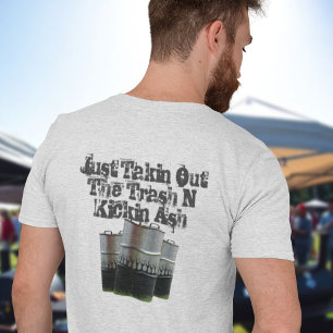 T-shirt Sortir Les Fumeurs De BBQ À Tambour