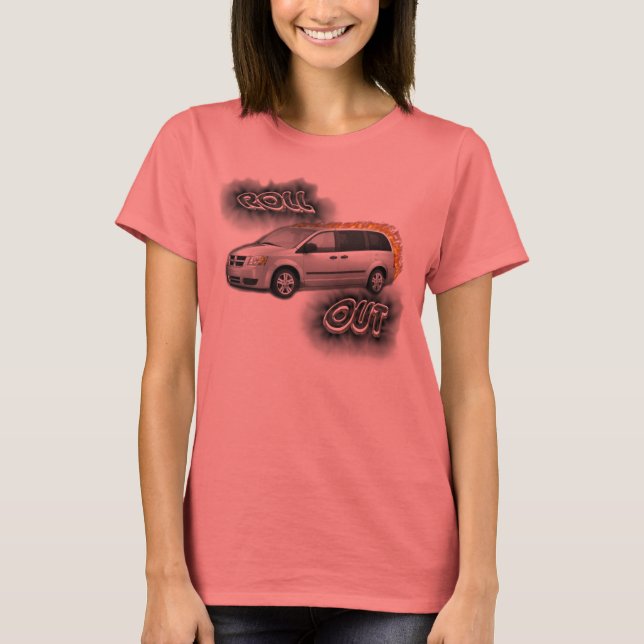 T-shirt SORTIR... minivan pimping (Devant)