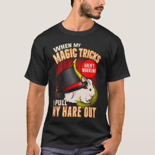 T-shirt Sortir Mon Lien Drôle Spectacle Magique Interprète