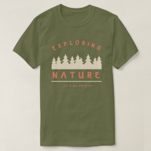T-shirt Sortons et explorons la nature