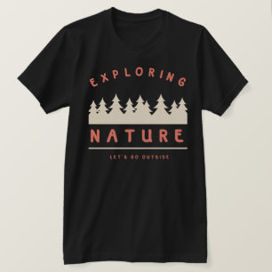 T-shirt Sortons et explorons la nature