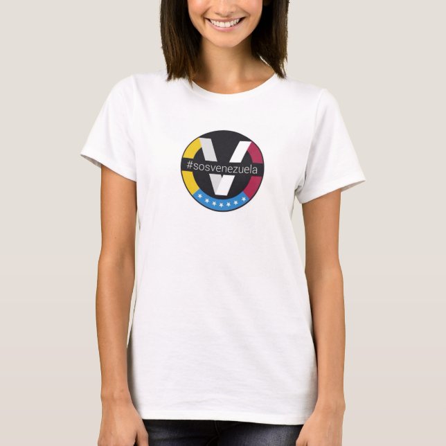 T-SHIRT #SOS VENEZUELA (Devant)