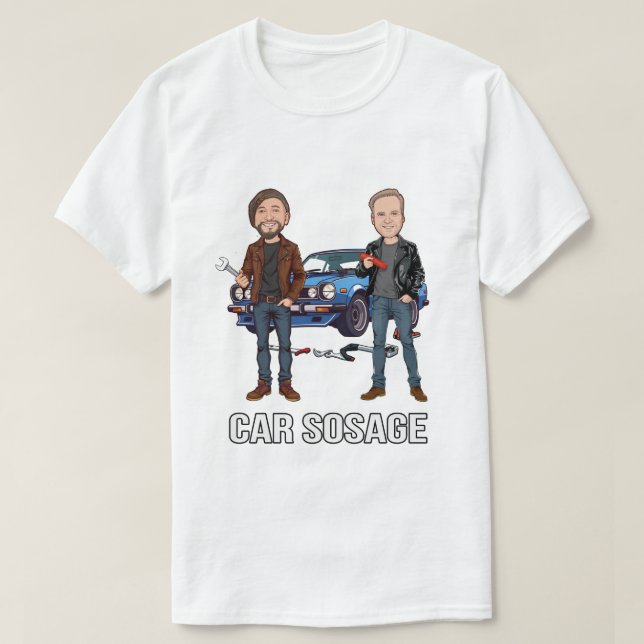 T-shirt sosage de voiture âge s12 240 (Design devant)