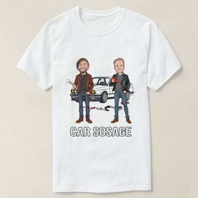 T-shirt sosage de voiture âge s12 e30 (Design devant)