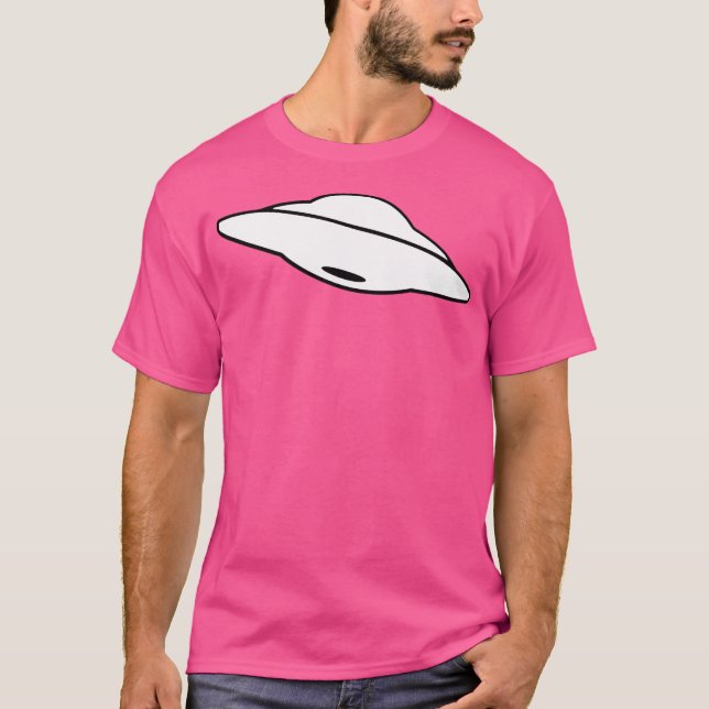 T-shirt Soucoupe volante Alien Ufo (Devant)