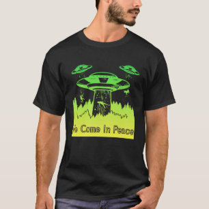 T-shirt Soucoupe volante OVNI Les astronautes sont Aliens 