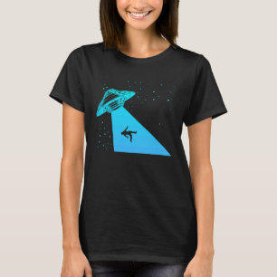T-shirt Soucoupe volante OVNI Les astronautes sont Aliens 