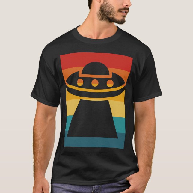 T-shirt Soucoupe volante Ufo Extraterrestrial (Devant)