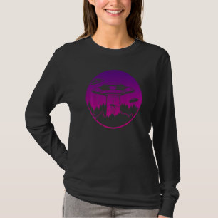 T-shirt Soucoupe Volante Ufo Les Astronautes Sont Des Alie
