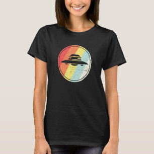 T-shirt Soucoupe volante vintage Retro Ufo Alien