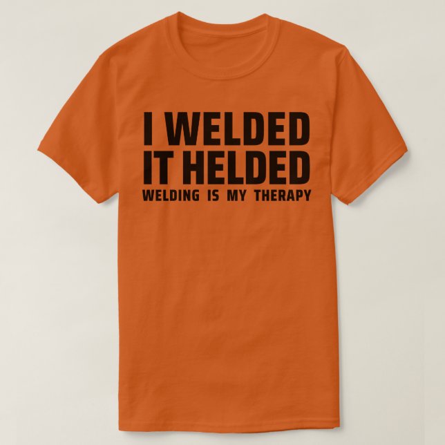 T-shirt soudage 4 (Design devant)
