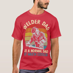 T-shirt Soudage Papa Retro Welder