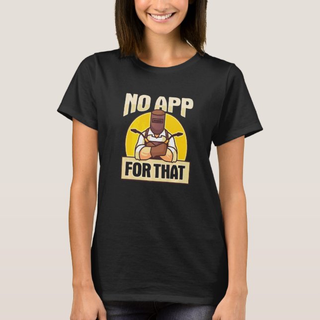 T-shirt Soudage Pour Un Métalworker (Devant)