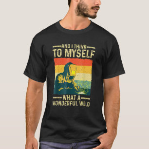 T-shirt Soudage vintage Pour Hommes Papa Blacksmith Travai
