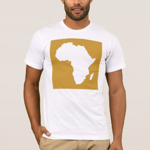 T-shirt Soudan Afrique Brown audacieuse