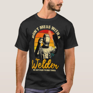 T-shirt Souder des cadeaux amusant ne pas se mêler d'un so