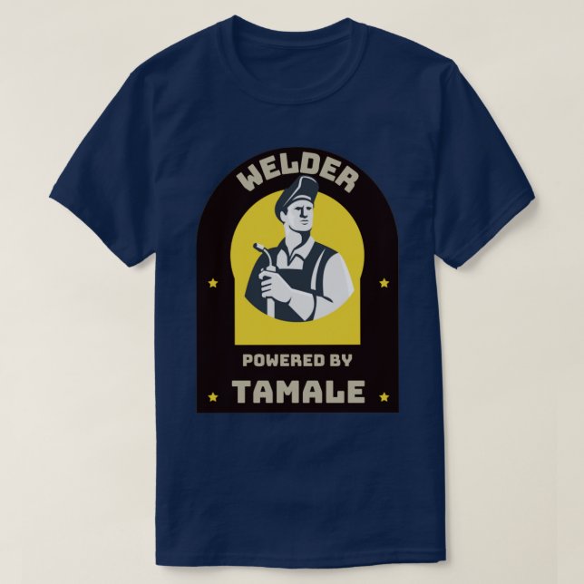 T-shirt Souder propulsé par Tamale (Design devant)