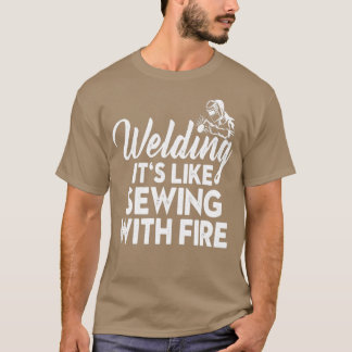 T-shirt Souder Son Comme Coudre Avec FireTShirt