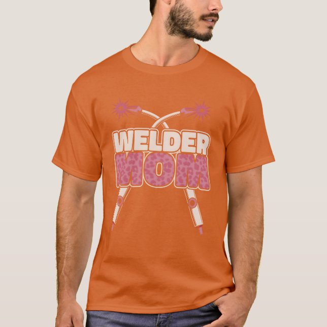 T-shirt Souder Souder Mère Souder Mère Maman amie (Devant)
