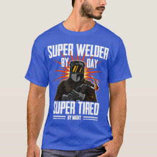 T-shirt Souder Super Souder Par Jour Super Fatigué Par Nui