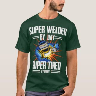 T-shirt Souder Super Souder Par Jour Super Fatigué Par Nui