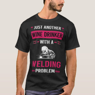 T-shirt Soudeur à souder à souder à vin