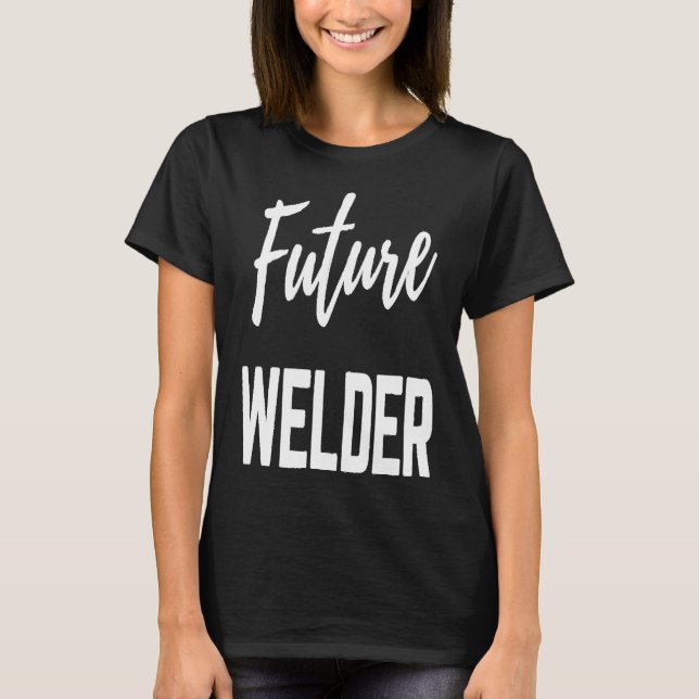 T-shirt Soudeur future (Devant)