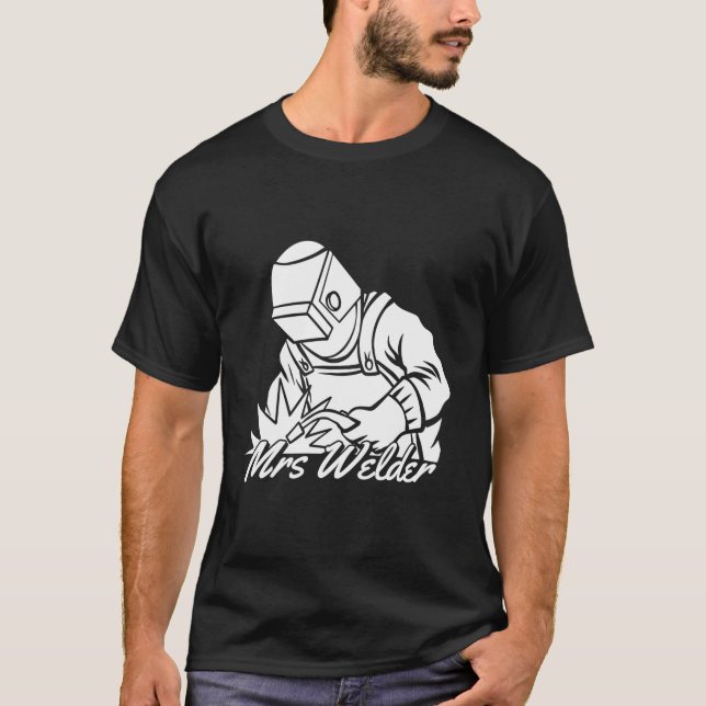 T-shirt Soudeur Métallier Soudage (Devant)