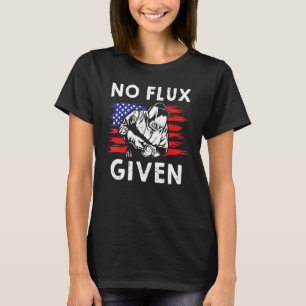 T-shirt Soudeur sans flux donné pour tuyauteur de métallur