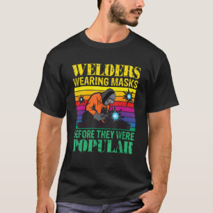 T-shirt Soudeurs Portant Des Masques Avant Qu'Ils Ne Soien