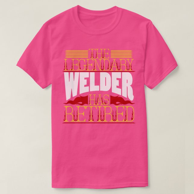 T-shirt Soudure de retraite (Design devant)
