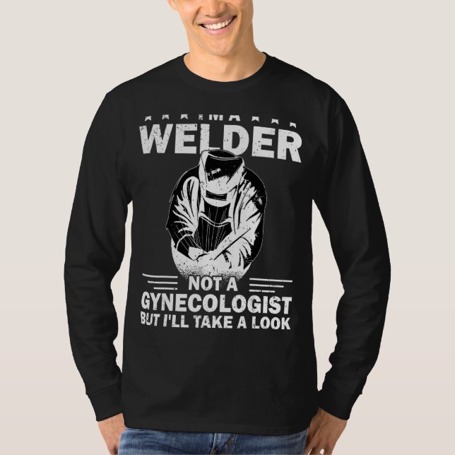 T-shirt Soudure des ouvriers métalliques de soudure (Devant)