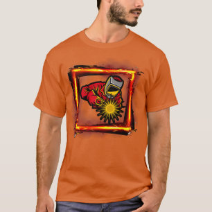 T-shirt Soudure Soudure de soudure à souder