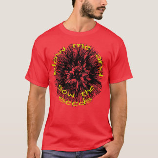 T-shirt Souffle-moi et coudre les graines Dandelion Folklo