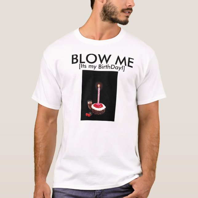 T-shirt Soufflez-moi anniversaire Candel (Devant)