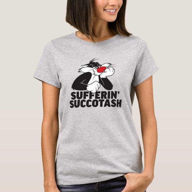 T-shirt Souffrance "Sufferin' Succotash" SYLVESTER™ (Devant)