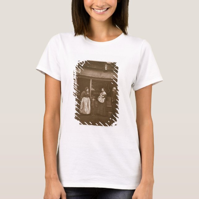 T-shirt Souffre des inondations, de 'Street Life in Lon (Devant)