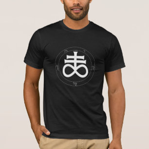 T-shirt Soufre/soufre alchimiques, croix satanique
