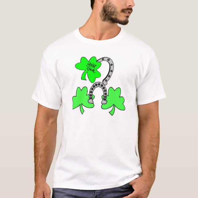 T-shirt Souhait de bonne chance (Devant)