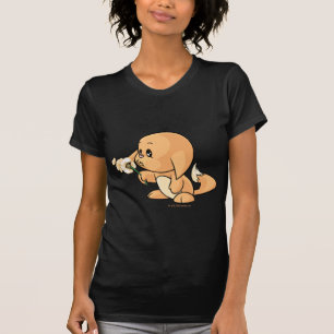 T-shirt Souhait de Kacheek orange