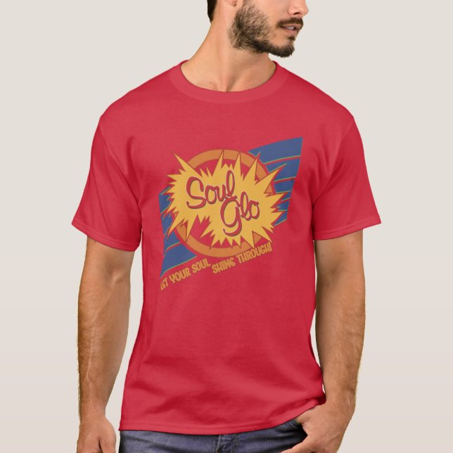 T-shirt Soul Glo vintage (Devant)