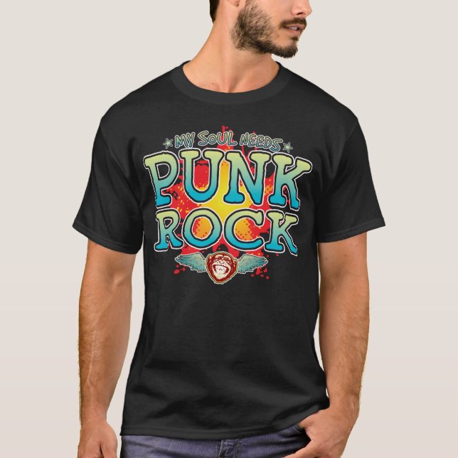 T-shirt Soul Rock Punk (Devant)