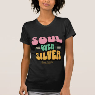 T-shirt Soul sur argent