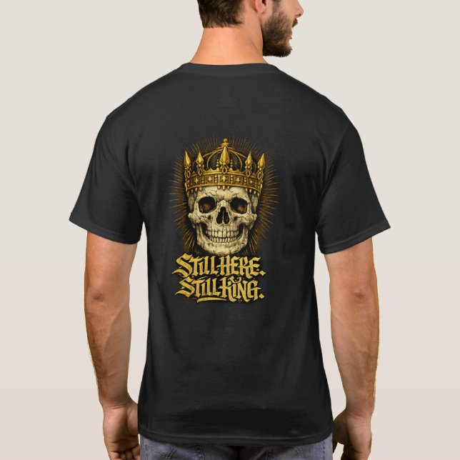 T-shirt Soulaan Flag 'Still Here. Still King.' Statement  (Dos)