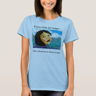 T-shirt Soulagement de tsunami de soutien