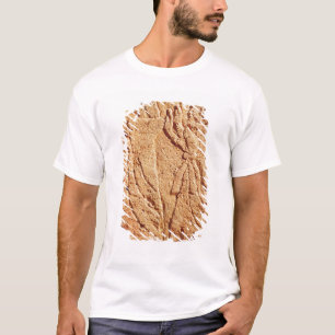 T-shirt Soulagement dépeignant l'employé rendant hommage