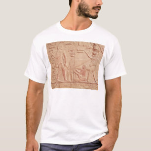 T-shirt Soulagement dépeignant un homme trayant une vache
