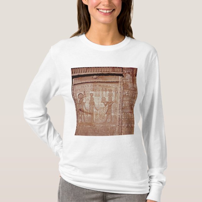 T-shirt Soulagement dépeignant un pharaon (Devant)