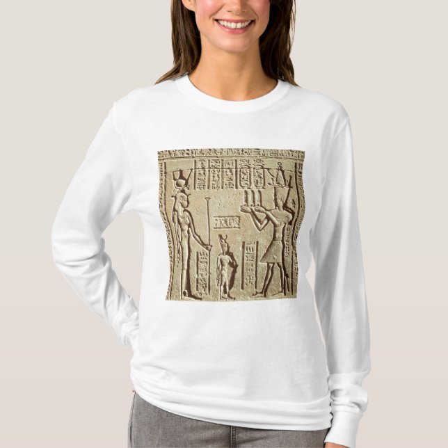 T-shirt Soulagement dépeignant un pharaon (Devant)