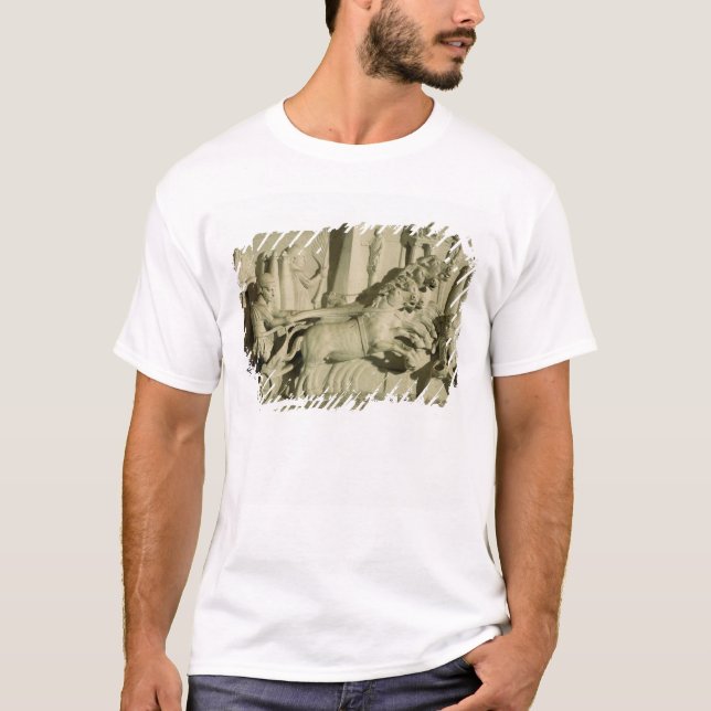 T-shirt Soulagement dépeignant une course de char (Devant)